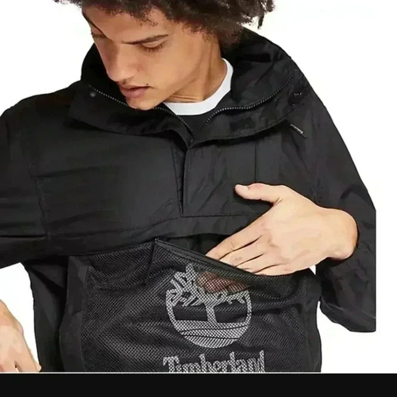 Timberland Men's Mount Hight Overhead Jacket Black - Picture 5 of 9